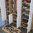 Modern Hall Stand, Walnut & White, 70.9 x 78.1 x 14.8 inches | Made from 100% Melamine Coated E1 Quality Chipboard, Thickness: 0.71 inches | Stylish & Functional Storage Solution for Entryway, Durable Design