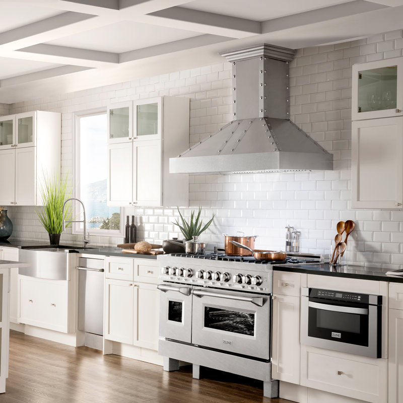 ZLINE 48" Legacy Dual Fuel Range, Satin Stainless Steel