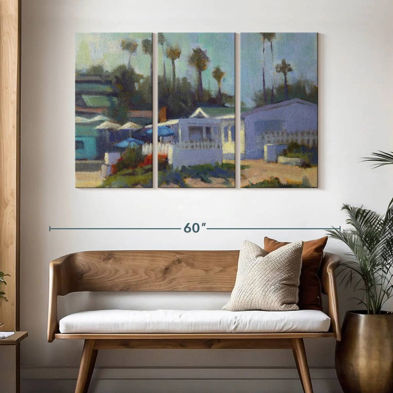Gillard Sunny Day At Crystal Cove, 32" H x 50" W