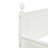 Twin Size Wood Daybed With Twin Size Trundle (White)