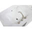 54 inch Double Bathroom Vanity in White-814282245