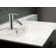 Sweep Single Hole Bathroom Faucet with Drain Assembly