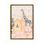 Girafe au Maroc, art encadré-49840518-49840526