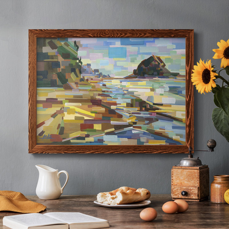 " Best Coast ", Maple, 22" H x 32" W x 1.5" D