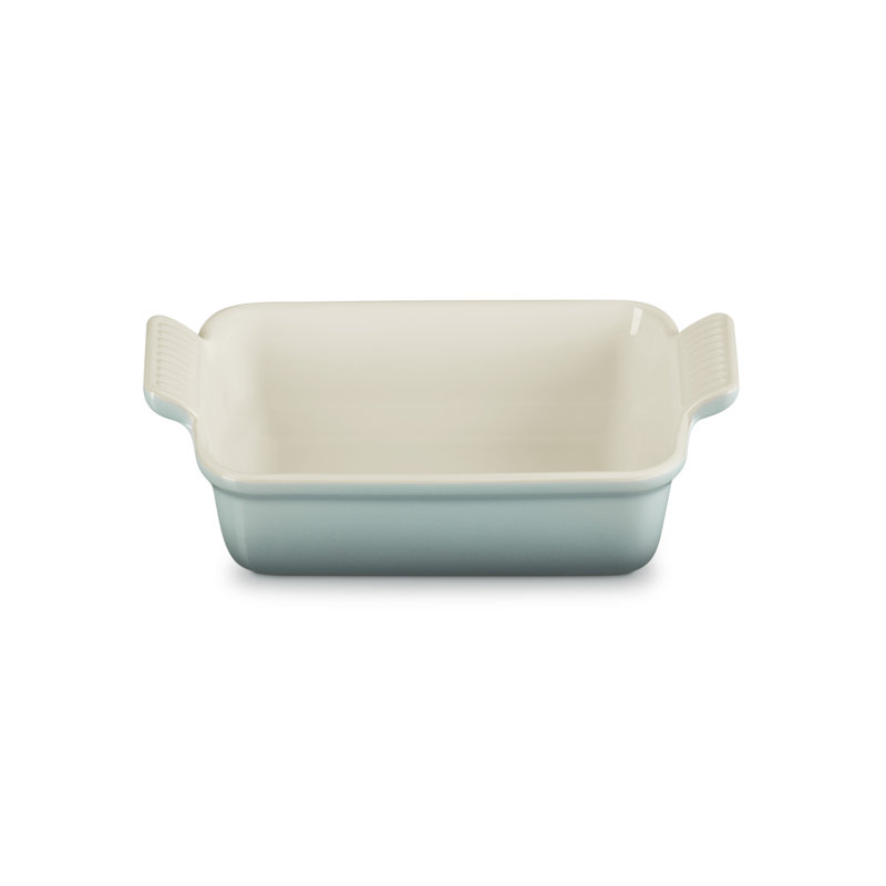 Le Creuset Stoneware Heritage Rectangular Dish, 19cm/1.1L, Sea Salt