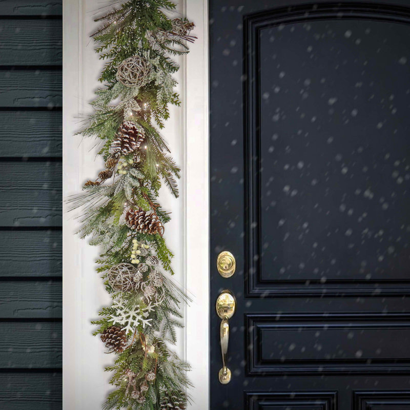 Guirlande HGTV Cozy Winter, 9'