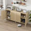 Buffet 70 po en rotin avec rangement-709207695