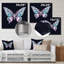 Décoration murale en métal Diamond Butterfly II - Animaux-1256726059