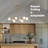 Jewellia 8-Light Metal Linear Sputnik Chandelier with Glass Shades -1493602984