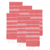 Ensemble de 6 serviettes pour lit de plage en coton turc Alize
