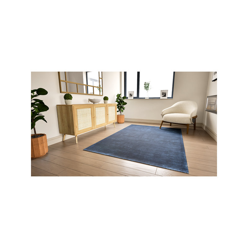 Wool Hand Knotted Area Rug, 0.90m x 0.60m
