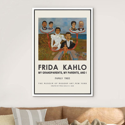 " My Grandparents, Parents & I " by Frida Kahlo