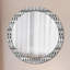 Huldar Glass Flat Wall Mirror