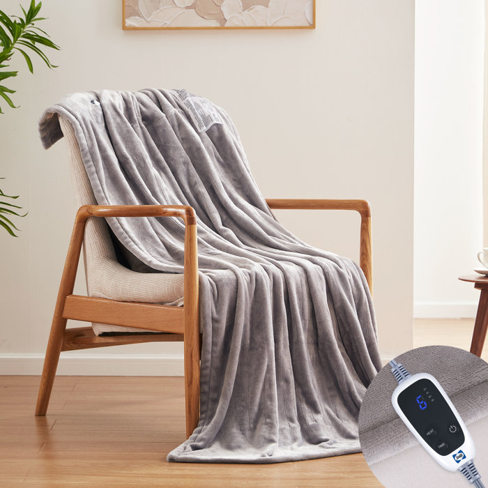 Sealy Electric Blanket, Flannel Heated Blanket | Wayfair