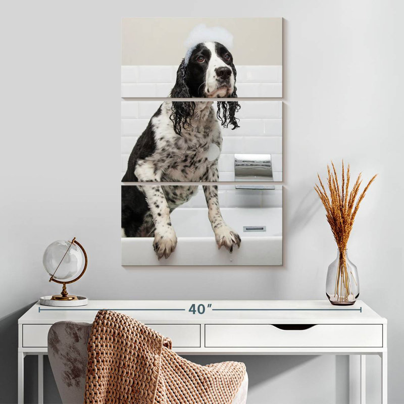 Brampt Bubbly English Spaniel, 32" H x 20" W
