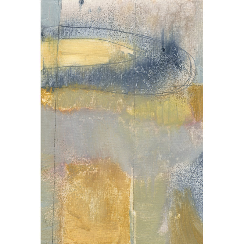Pastel Fusion IV - Wrapped Canvas Painting, 46cm H x 30cm W x 3.8cm D