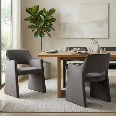 Chaise de salle à manger rembourrée Maddox