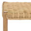 Banc Enrique avec rotin Weavin