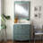 Nallely 34'' Single Bathroom Vanity with Marble Top with Mirror-1428579749