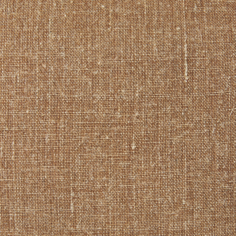 Housse de coussin carré en lin Jack, rouille