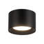 Uma 6-in Black dimmable LED Semi-Flush Mount-994385678
