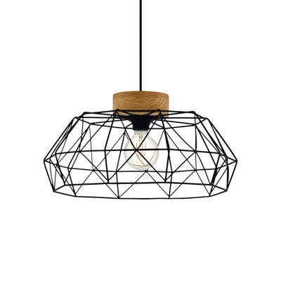 1 - Light Matte Black Pendant