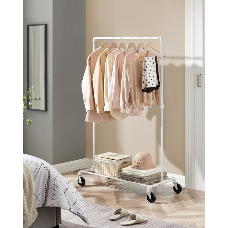 Algodones 100cm Rolling Clothing Rack
