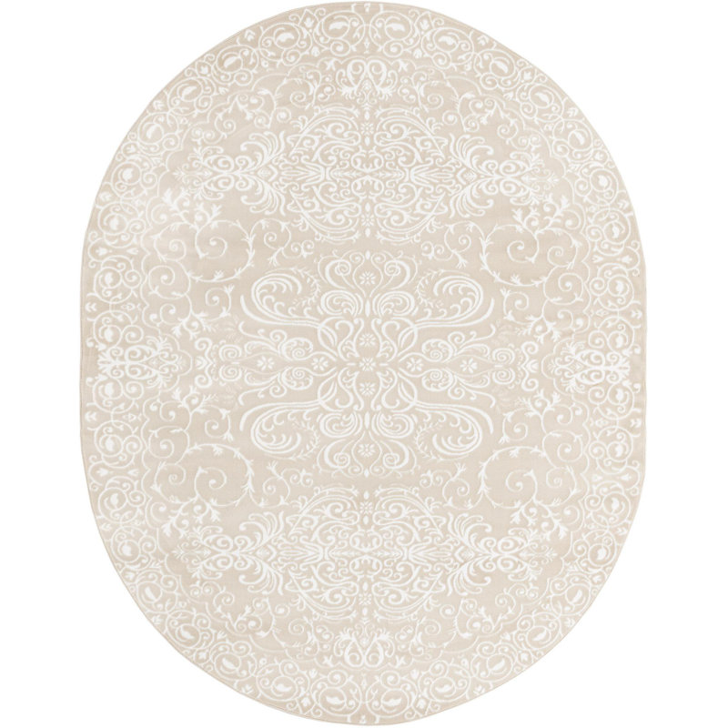Anah Oriental Indoor Rug, Oval 7'10" x 10'