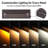 10.6" 5CCT Ultra-thin Surface Mount LED Step Lights, Low Voltage Deck Light, 12-24V AC/DC, Aluminum Outdoor LED Stair Lights for Decks, Oil Rubbed Bronze