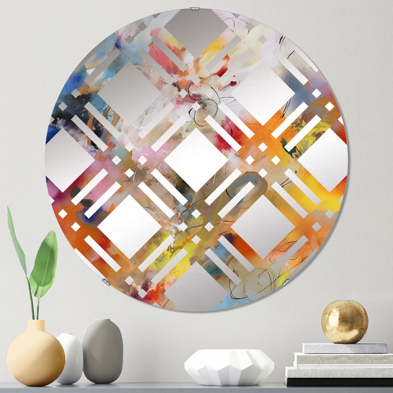 Gintaras Circle Mirror, 23.6" x 23.6"