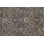 Tapis oriental en laine brun clair / bleu