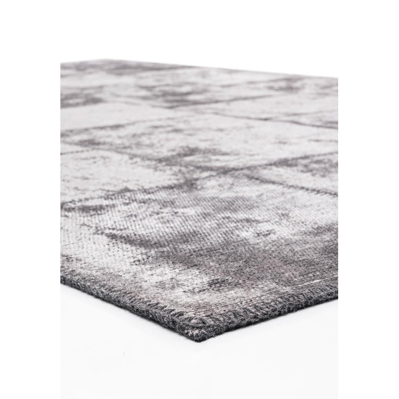 Rapture Patchwork Area Rug in Gray, Rectangle 7'10" x 9'10"