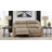 Gordils 80'' Faux Leather Power Reclining Sofa-1042411115