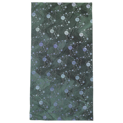Serviette de bain planètes et étoiles