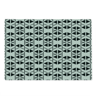East Urban Home Glass Geometric Cutting Board