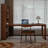 Light-walnut Rectangular Solid Wood desk-1253497323