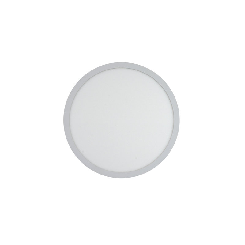 Acrylic LED Flush Mount, 2.2cm H x 30cm W x 30cm D