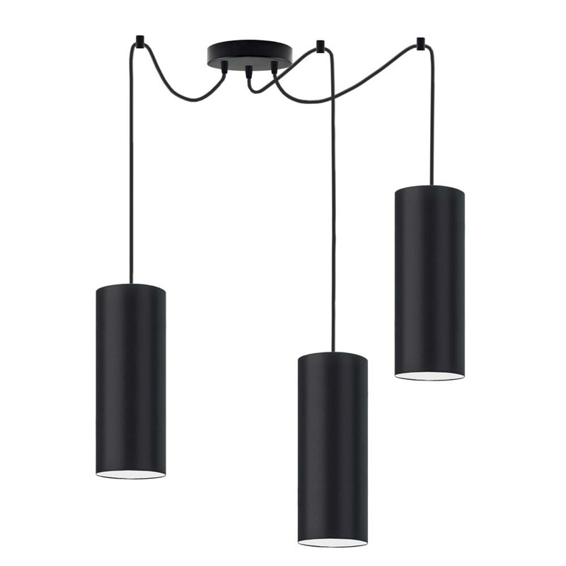 Jeannicole 3 - Light Pendant, Black, Black