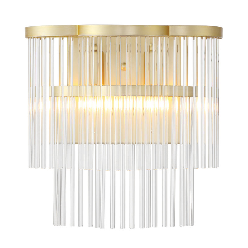 Mercer41 Talaja - 2 Lt Wall Sconce In Heirloom Brass Finish