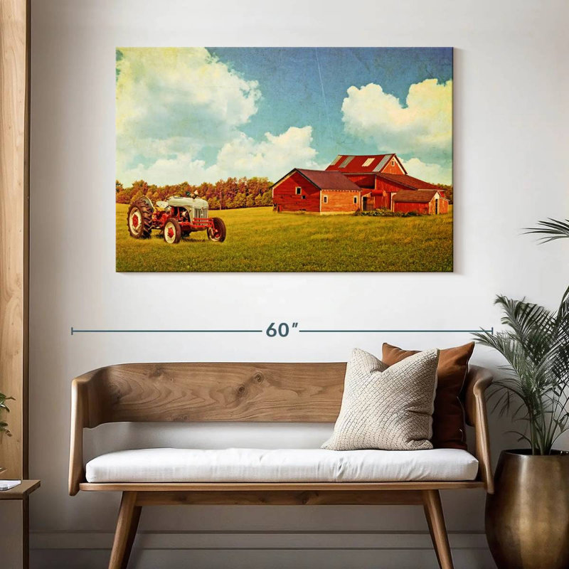 Lilie Old Farm Barn, H 32 po x l 48 po