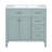 36" Bathroom Vanity with Sink Combo, White Bathroom Cabinet with Drawers-113332890