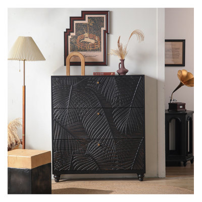 Armoire de rangement à cinq tiroirs Boho