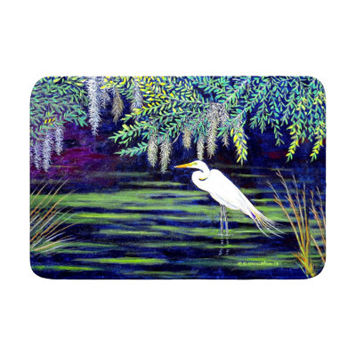 Tapis de bain Egret Lagoon