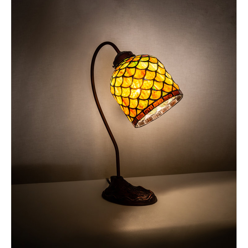 Rustic Lodge Desk Table Lamp