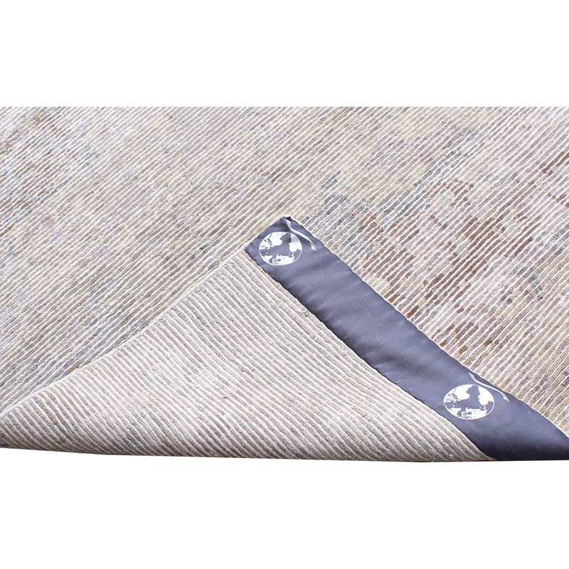 Area Rug in Silver, Rectangle 10' x 14'