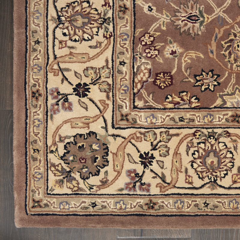 Bryony Silk Oriental Indoor Rug, Rectangle 7'9" x 9'9"