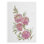 Watercolor Blooms I - Impression sur toile seulement - NON-CADRE