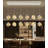 12-Light Modern Rectangular Crystal Led Dimmable Chandelier Silver-1038070376