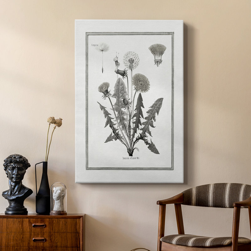 Pissenlit I - galerie sur mesure, H 27 po x l 18 po