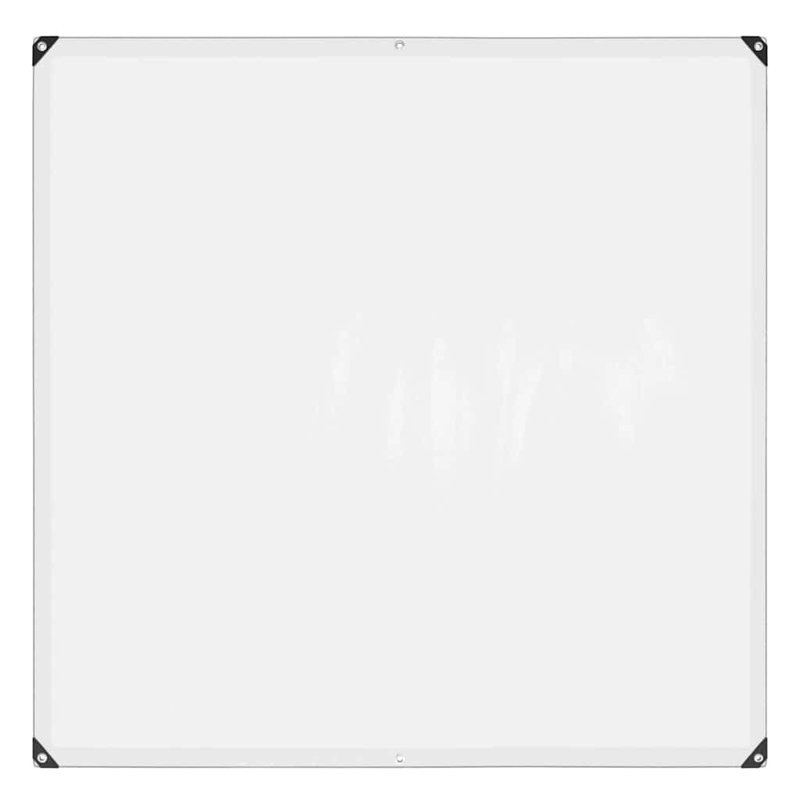 Bâche transparente avec œillets Vidaxl, L 79,2 po x P 79,2 po